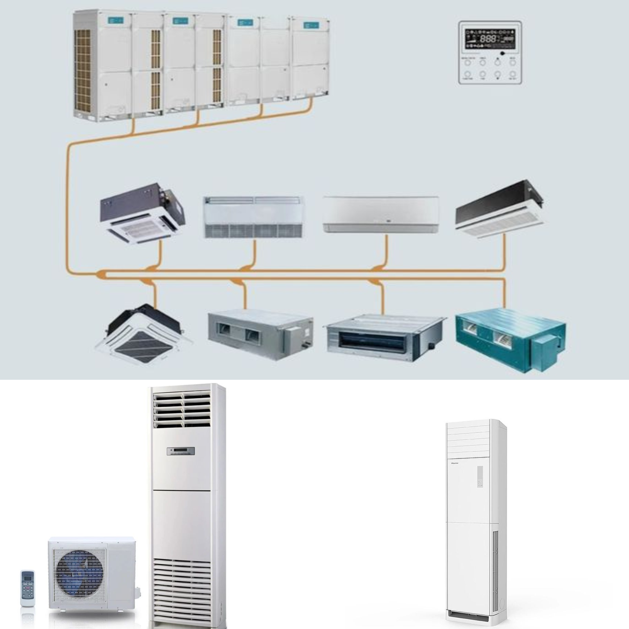 Floor stand and VRV/VRF Ac in Nepal